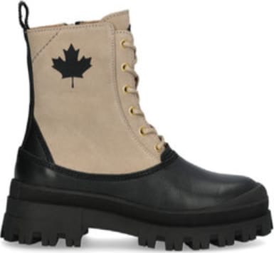 Canada Snow Women's Mount Nessa Lace Up Taupe Canada Snow